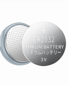 Button battery case CR2032