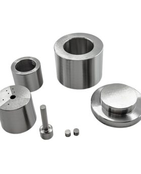 Open petal chromium steel experimental hot powder pressing mold