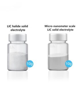 Micro-nanometer scale LIC halides/LPSC sulfides