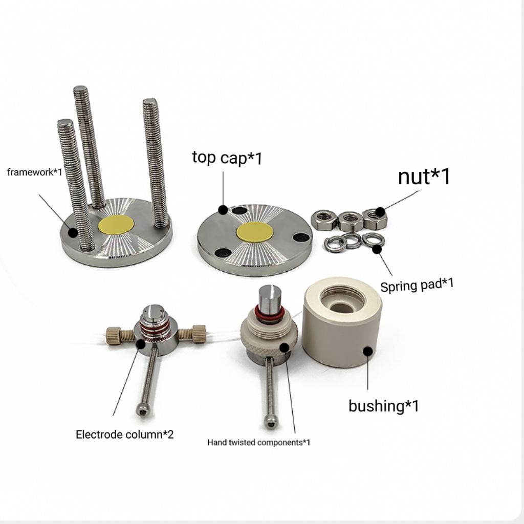 Solid-state battery testing mold, solid-state battery gas generation testing mold, vented mold - Image 4