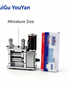 Experimental High-Precision Micro Roller Press