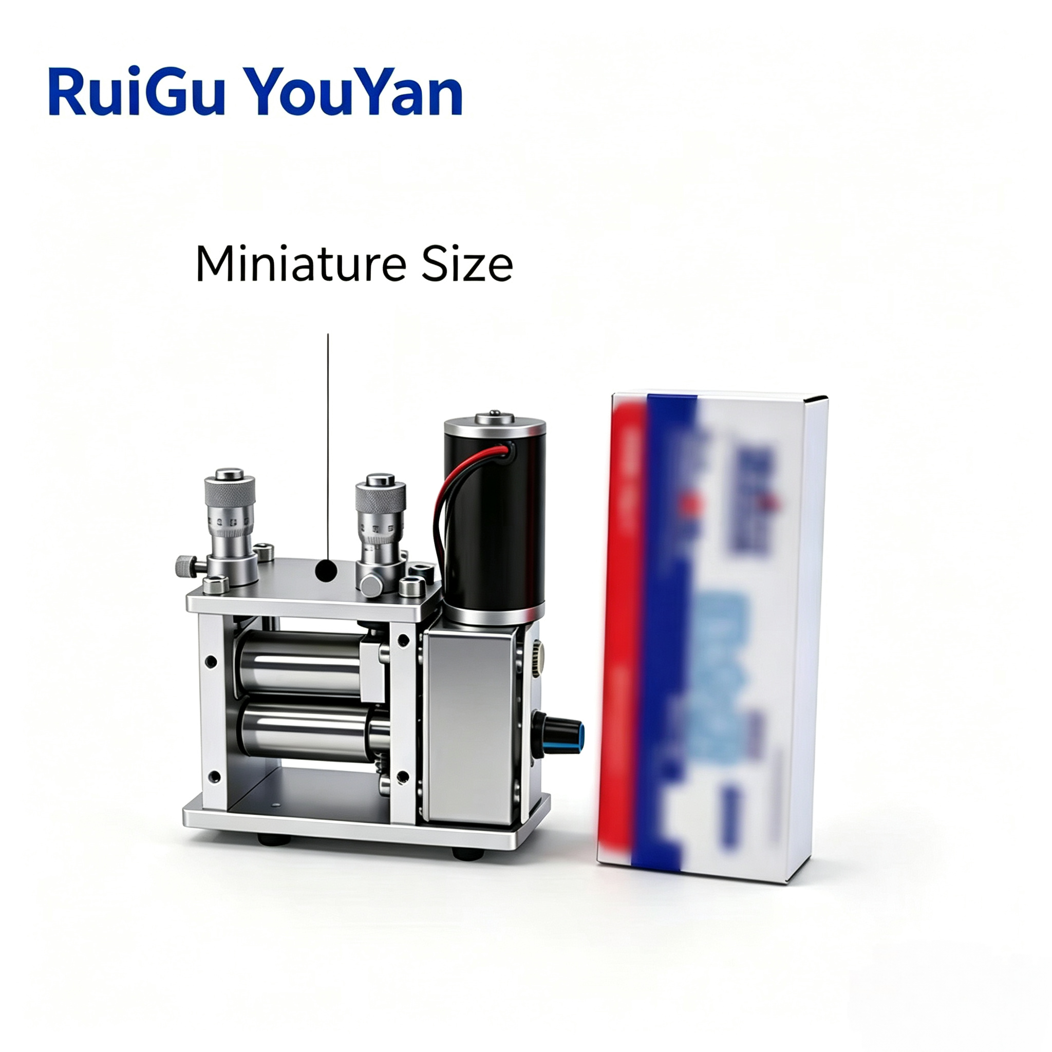 Experimental High-Precision Micro Roller Press